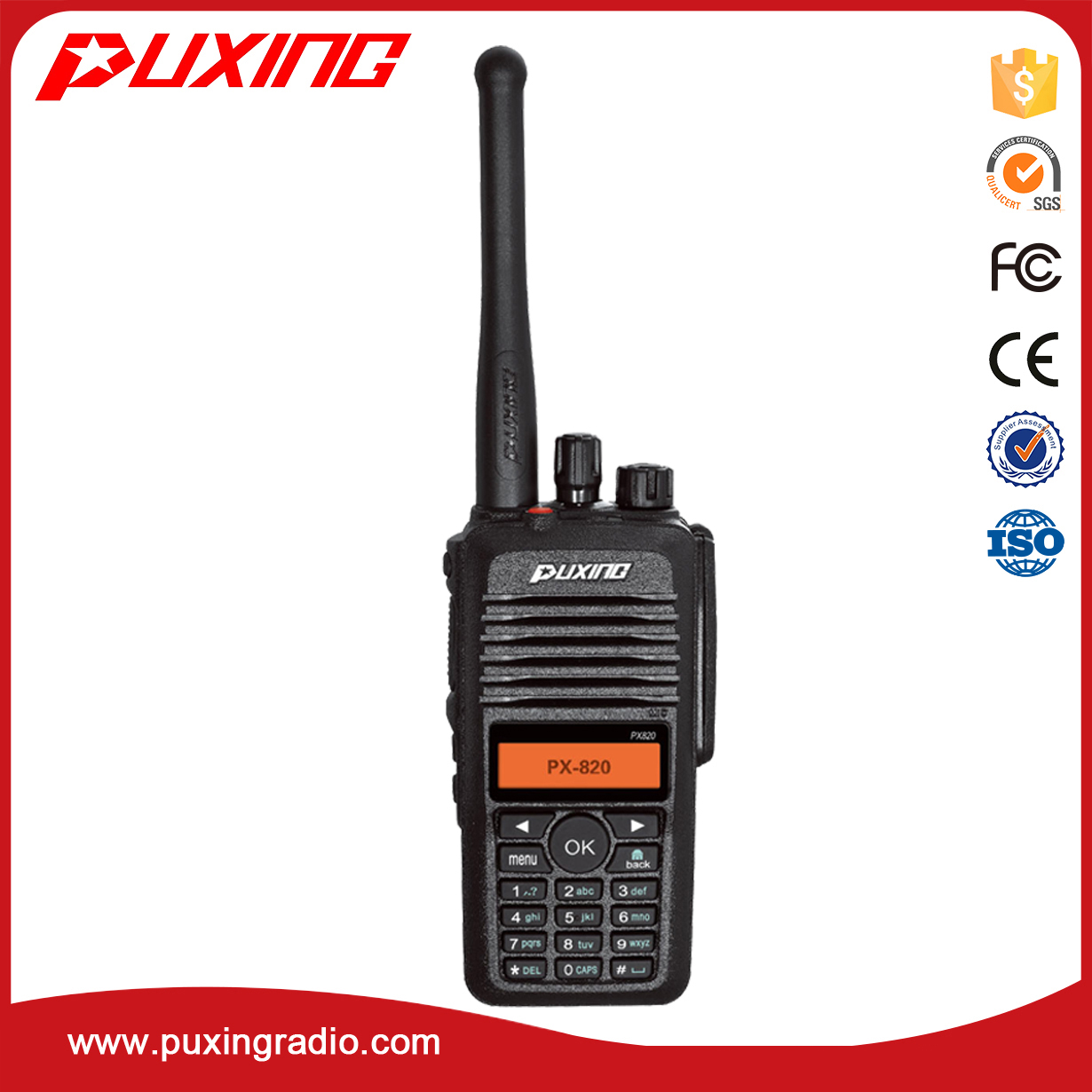 PX820 DMR radio 